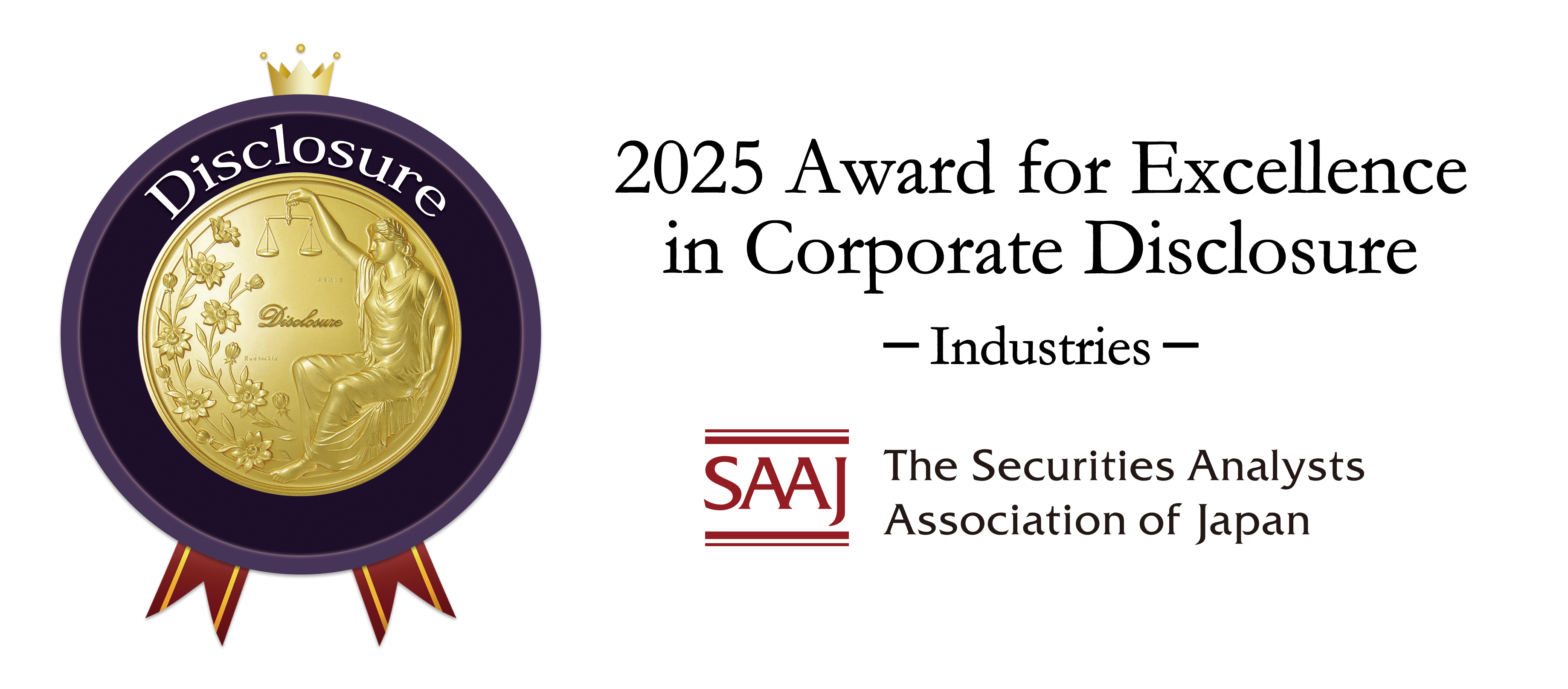 2025 Award for Excellence in Corporate Disclosure